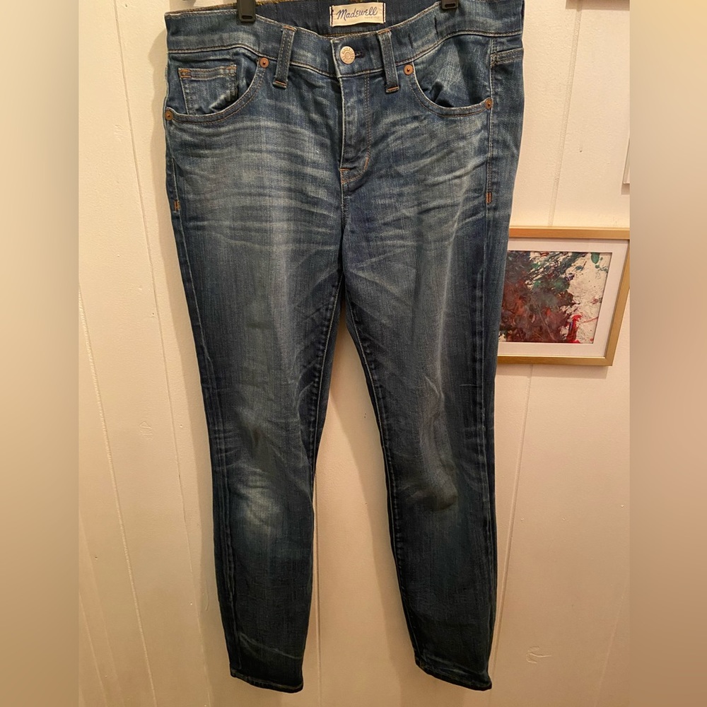 Madewell skinny skinny jeans. Ankle crop size 29